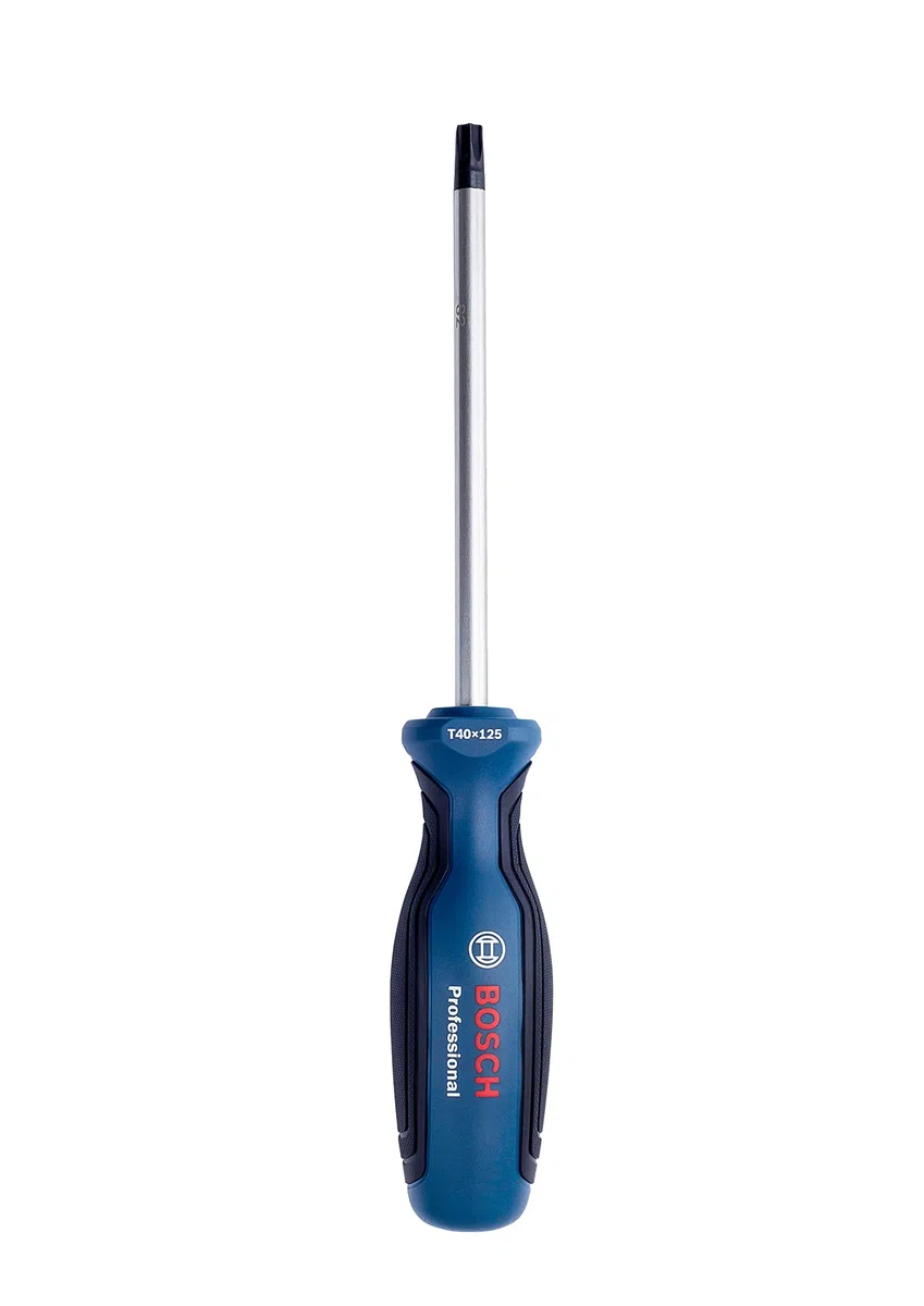 Bosch Professional 1600A01V0F Cacciavite TX40 x 125 mm (Torx, Acciaio S2), Blu