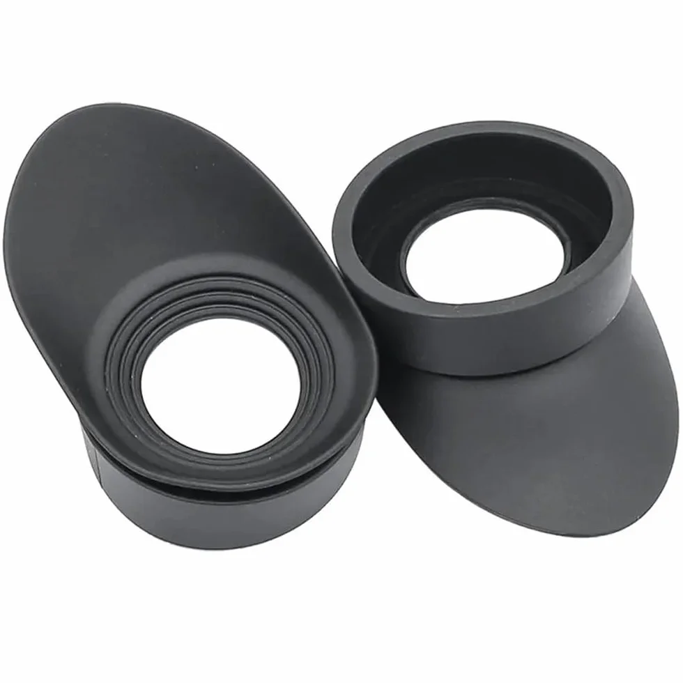 Kit accessori per microscopio 1 paio di coppe oculari in gomma for binocolo, protezioni for gli occhi, diametro interno 40 mm, for microscopi, oculari, telescopi, oculari Vetrini per microscopio